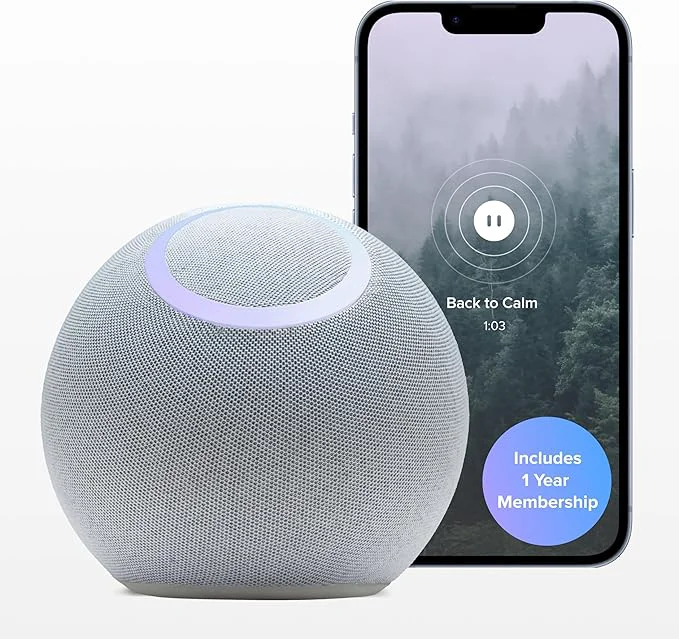 Innovative Reflect Orb Smart tracker for better mental health. Biofeedback device to First-Class