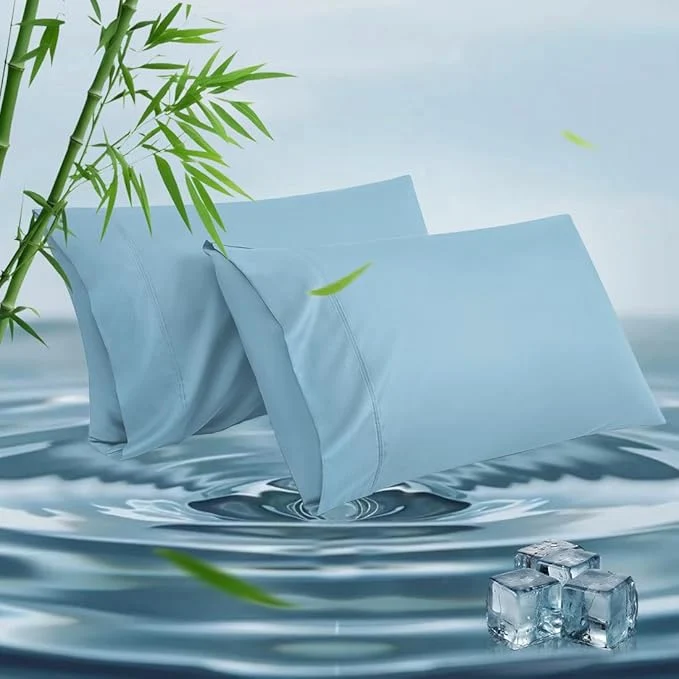 Trusted Standard Pillowcases Cooling Viscose from Bamboo Pillow Covers Genuine