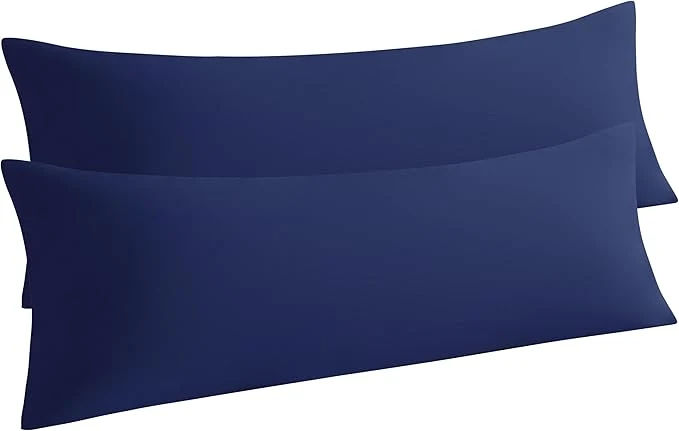 World-Class NTBAY Body Pillow Cases Set of 2 2 Pack Brushed Microfiber 20×54 Pillow Cases Fine Crafted