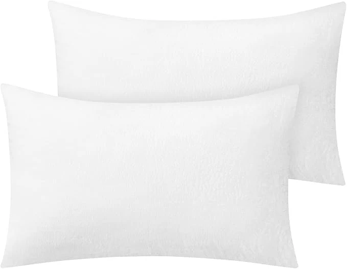 Dependable BEDELITE Flannel King Size Pillow Cases Set of 2 Super Soft Fleece Pillowcases Official