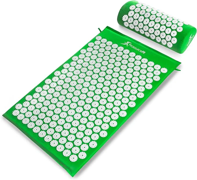 Reliable ProsourceFit Acupressure Mat and Pillow Set Practical