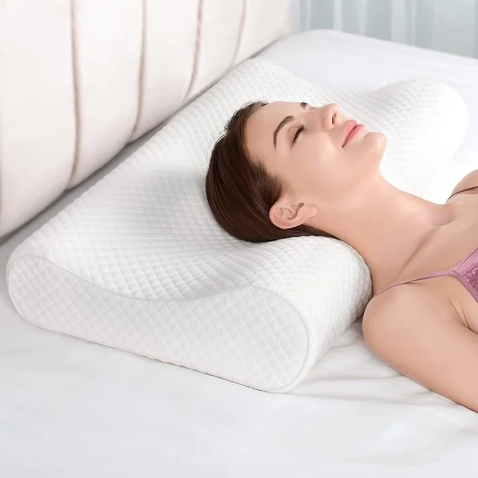 High-Grade AM AEROMAX 32 King Size Contour Memory Foam Pillow Cervical Pillow Functional