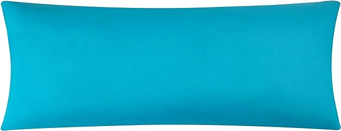 World-Class EVOLIVE Ultra Soft Body Pillow Cover 21 x54 Cozy Microfiber Pillowcase Natural