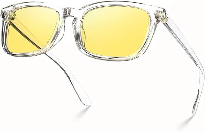 Responsible VISOONE Blue Light Blocking Glasses Square Enhanced
