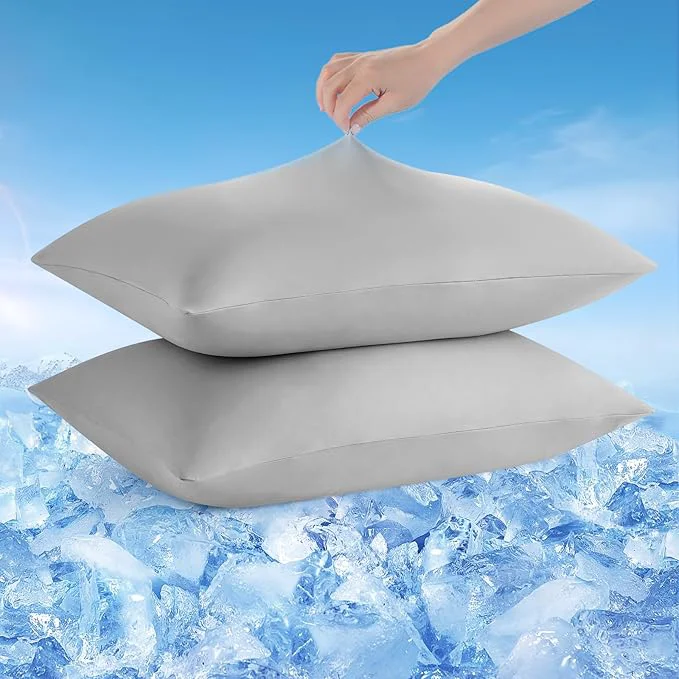 Exceptional Avolare Cooling Pillow Cases King Size Set of 2 Arc-Chill 3.0 Cooling Modern