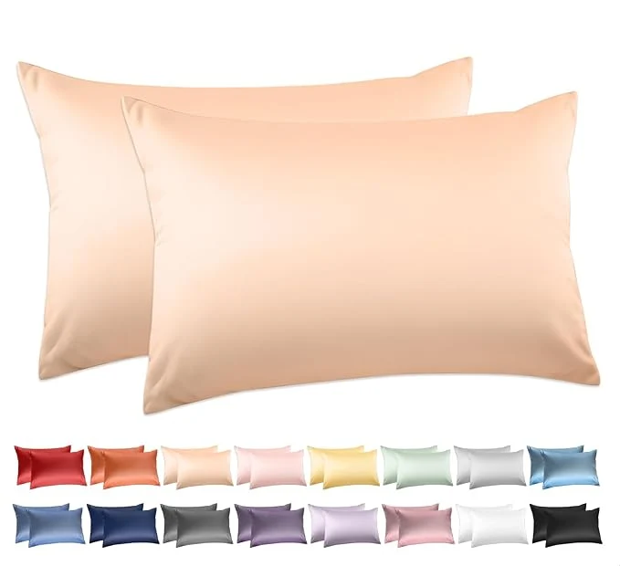 High-Quality Cotton Standard Pillowcases Set of 2 Deep Dream 600 Thread Count Pillow Exclusive