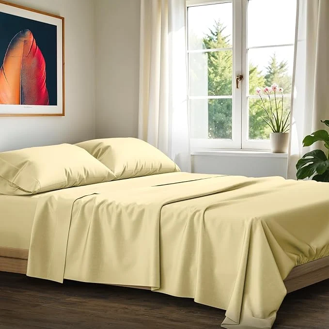 Exceptional Egyptian Cotton King Size Sheets Set Eco-Friendly