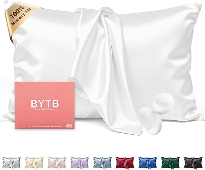 Crafted Silk Pillow Cases Standard Size Mulberry Silk Pillowcase Premium