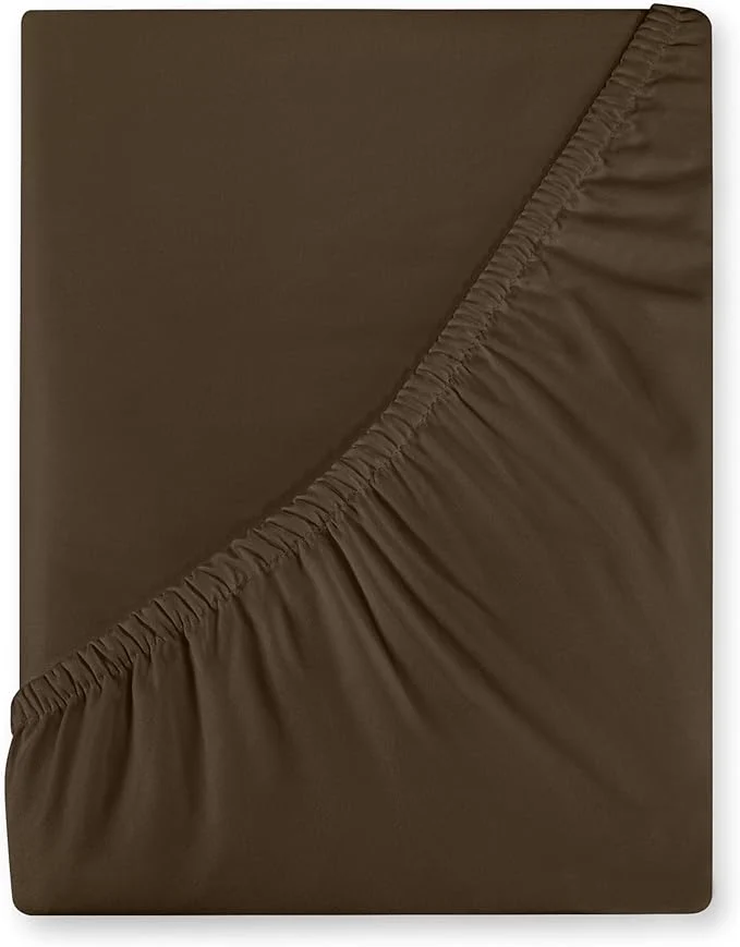 High-Performance Royale Linens 400 Thread Count American Grown Cotton Fitted Sheet Full Size Optimized