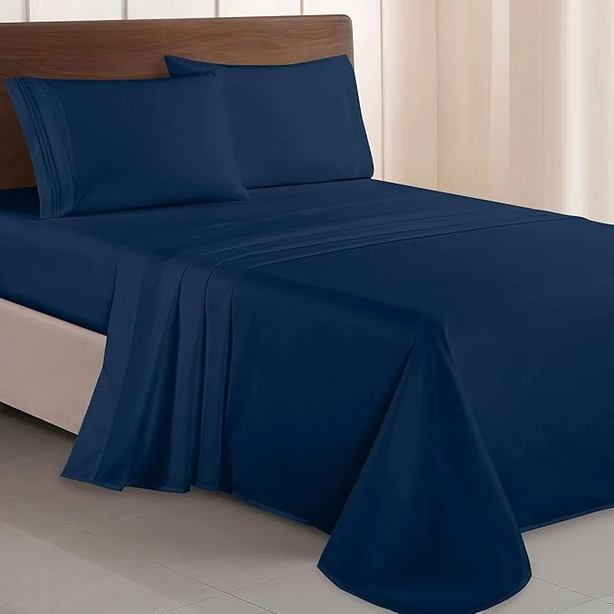 Organic Elegant Comfort Luxurious 1500 Premium Hotel Quality Microfiber Three Line Healthy