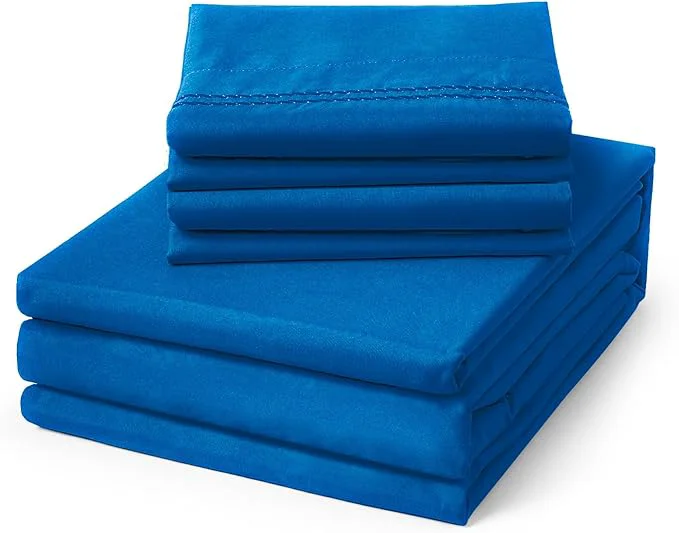 Traditional ClevaHome Sheets Twin Size Bed Set Refined