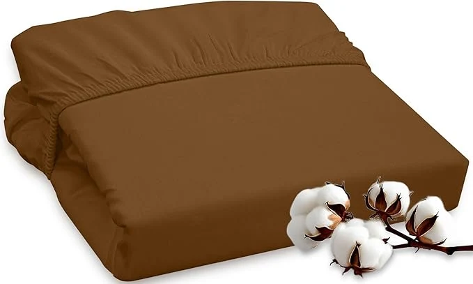 Superior ROYALE LINENS 300 Thread Count Long Staple Combed Cotton Fitted Sheet Queen Verified