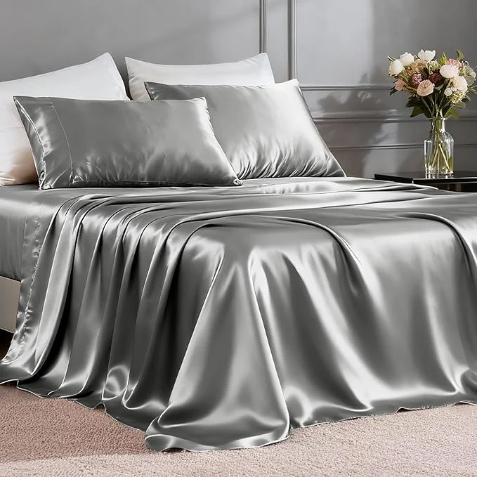 Prestigious FreshCulture Satin Sheets California King Breathable
