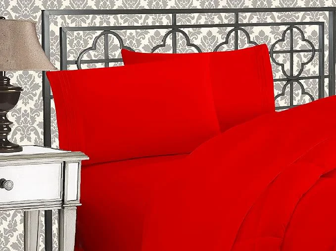 Fine Crafted Elegant Comfort Luxurious 1500 Premium Hotel Quality Microfiber Three Line Premium Material