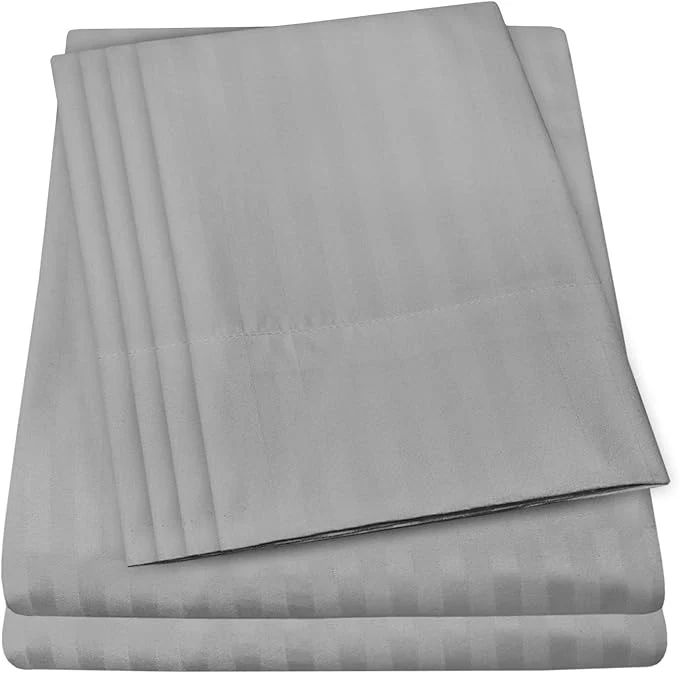 Versatile Dobby Stripe Queen Sheets Secure