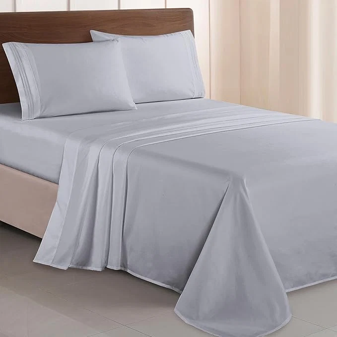 Smooth Elegant Comfort Luxurious 1500 Premium Hotel Quality Microfiber Three Line Sustainable
