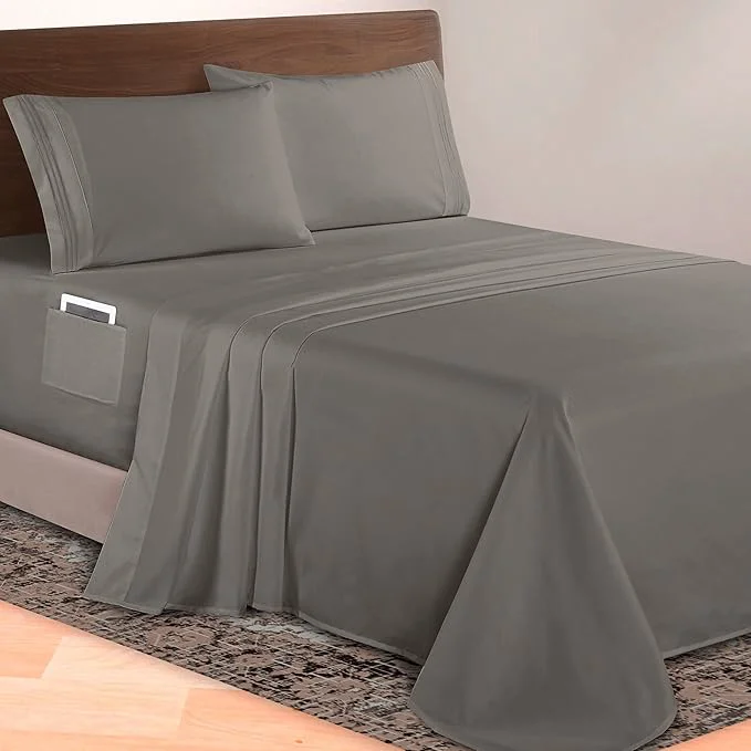 Artisan Elegant Comfort Luxurious 1500 Premium Hotel Quality Microfiber 4-Piece Sheet Certified