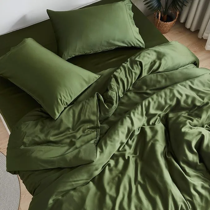 Specialty DOZ Sheet Set Viscose derived from Bamboo Organically Grown Buttery Soft Sustainable