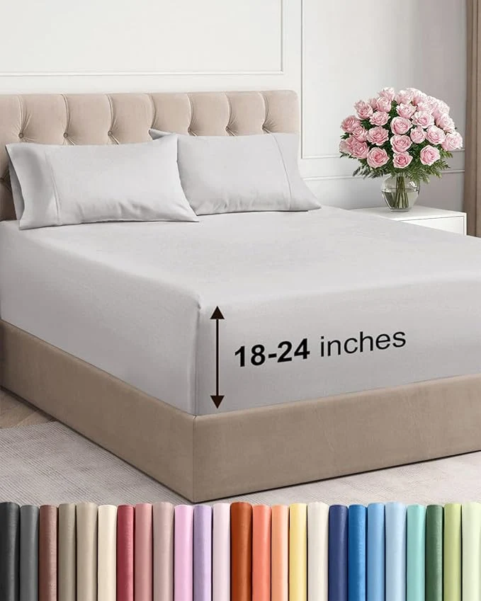 Advanced Extra Deep King Sheet Set Top-Quality
