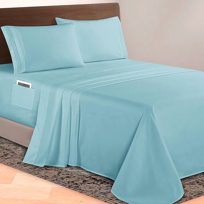High-Performance Elegant Comfort Luxurious 1500 Premium Hotel Quality Microfiber 4-Piece Sheet Fashionable