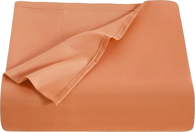 Fashionable NTBAY Queen Flat Sheet Only Elegant