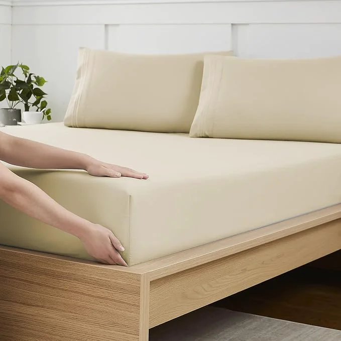 Relaxed Full Size Fitted Sheet Only Fine