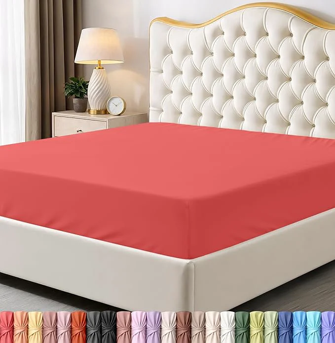 Traditional Utopia Bedding King Fitted Sheet Soft