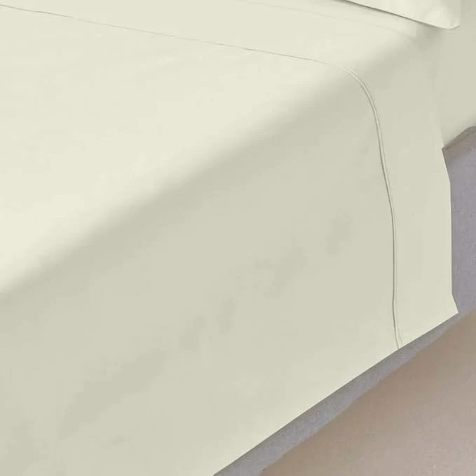 Selected Mattress-Homes Oversized Egyptian Cotton Top Sheet 1Pcs Cool Breathable Reliable