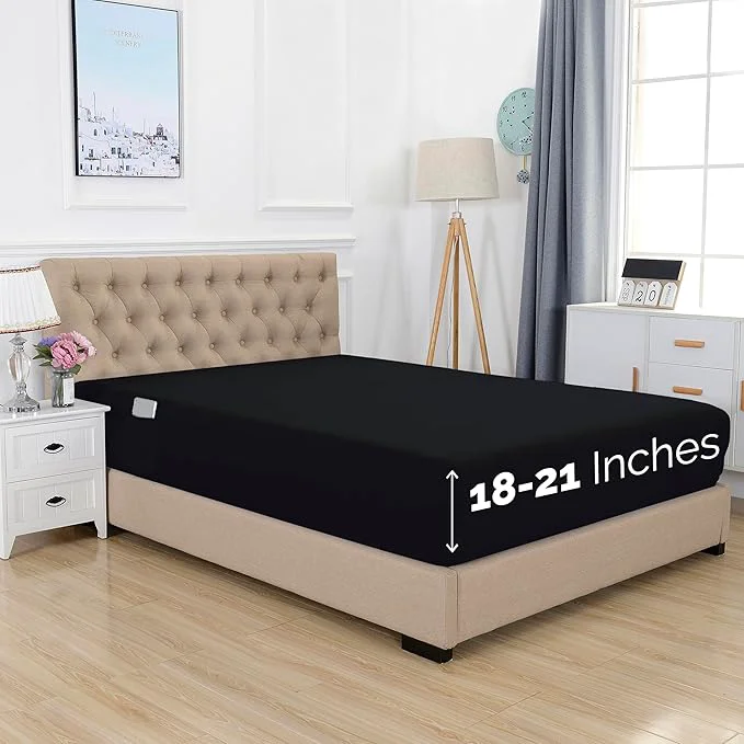 Trendy Elegant Comfort 1500 Premium Hotel Quality 18-21 Inches Deep Natural