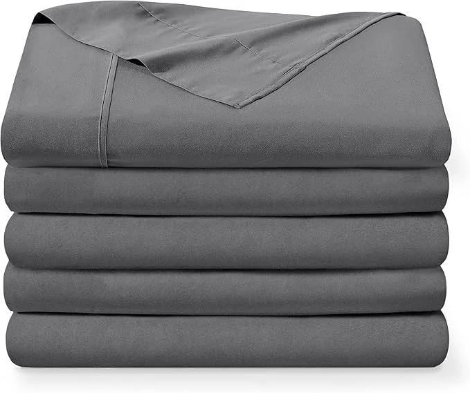 Premium Bare Home Extra Long Flat Sheet Versatile
