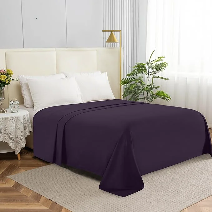 Durable Elegant Comfort Premium Hotel Quality 1-Piece Flat Sheet Luxury Softest 1500 Elite