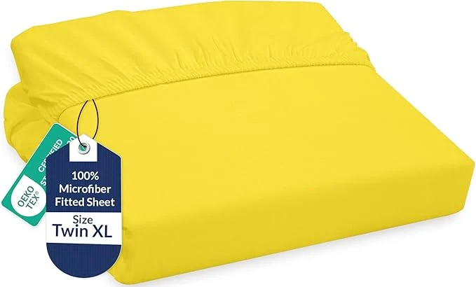 Reusable Royale Linens Fitted Sheet Twin XL Healthy