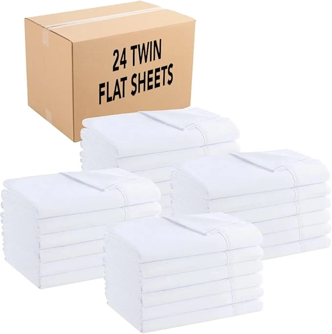 Top-Quality Arkwright Bulk Twin Flat Sheets Selected