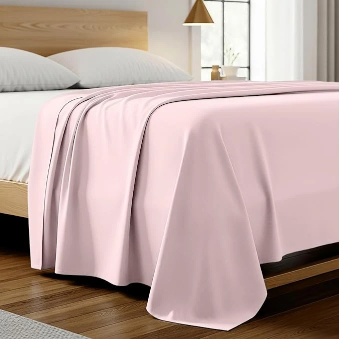 Solid Mellanni Twin XL Size Flat Sheet Powerful