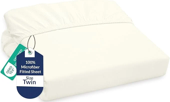 Trendy Royale Linens Fitted Sheet Twin Certified