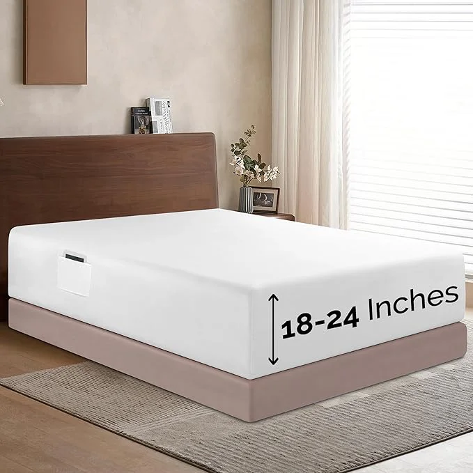 Official Elegant Comfort 1500 Premium Hotel Quality 18-24 Inches Deep Smart