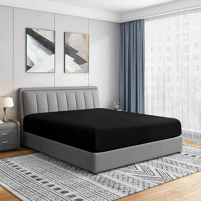 Dependable Cathay Home Full Fitted Sheet Pure