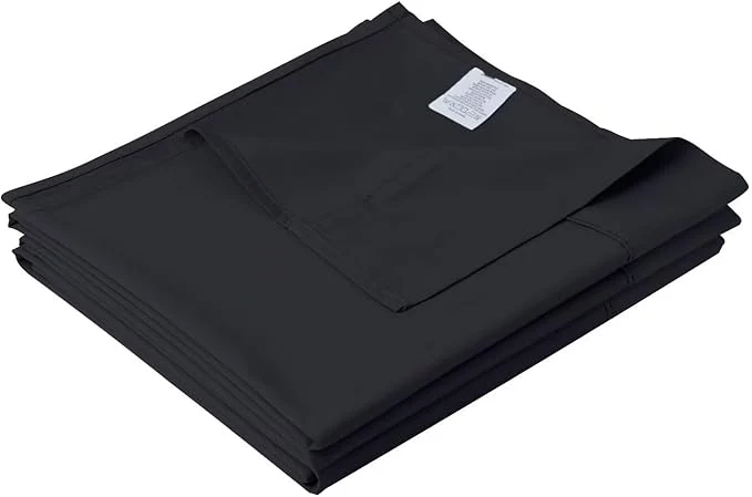 Smart 2-Pack Cotton Queen Flat Sheet Only 600 Thread Count Egyptian Cotton Top Eco-Friendly