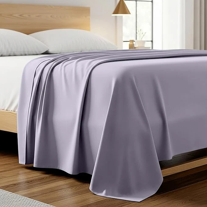 Refined Mellanni California King Size Flat Sheet Easy-to-Use