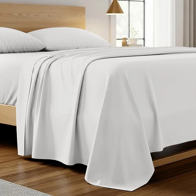Professional Mellanni Twin Size Flat Sheet Environmentally Friendly
