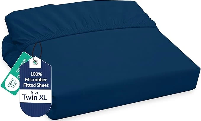Selected Royale Linens Fitted Sheet Twin XL Breathable