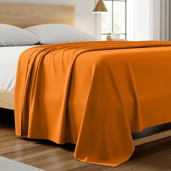 High-Performance Mellanni Twin Size Flat Sheet Classic
