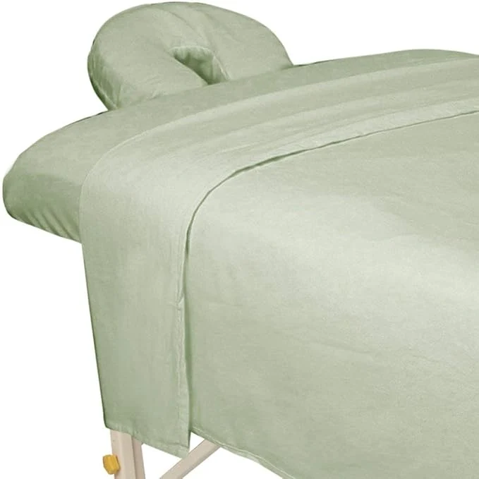 Organic ForPro Premium Flannel 3-Piece Massage Sheet Set Top-Quality