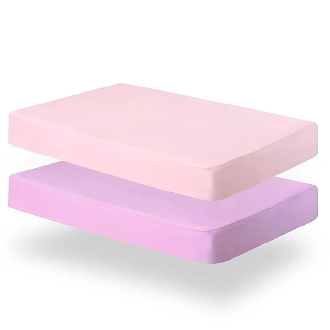 Quality Biloban Crib Sheets Fitted 2 Pack Crib Sheet Fits Fast