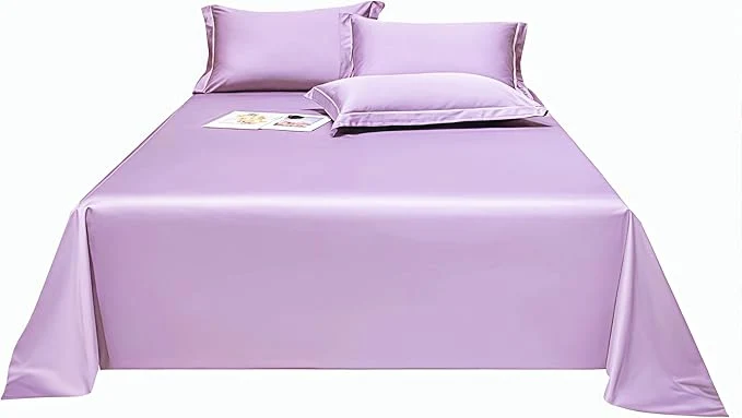 First-Class Queen Size Flat Sheet Only Soft 300 Thread Count Cotton Sheets Cooling Verified