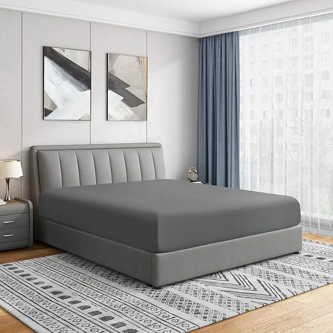 Outstanding Cathay Home California King Fitted Sheet Refined