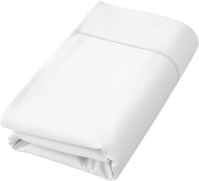Secure Cotton Flat Sheets Only 600 TC Cotton Flat Sheet Top Sheet Only TwinXL Safe