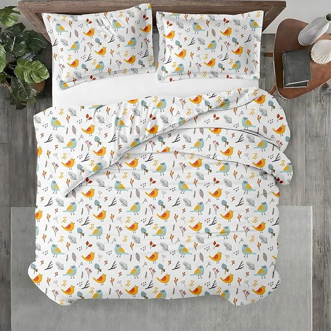 Trendy Kotton Culture 120 x120 3 Pc Super King Plus Super Oversize King Duvet Cover Flexible