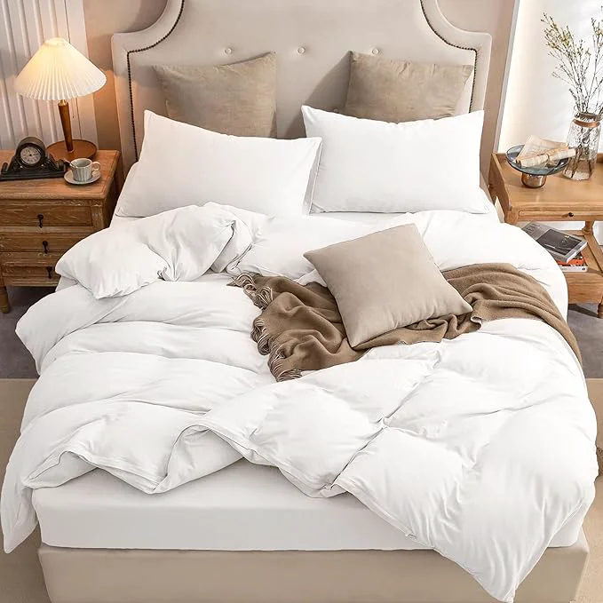 Classic PURE ERA Jersey Knit Duvet Cover Set T-Shirt Cotton Super Soft Comfy 3pc User-Friendly