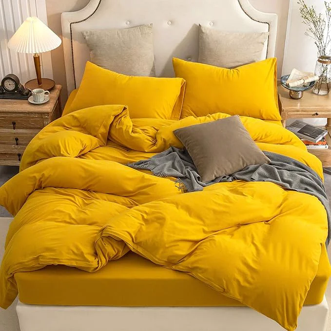 High-Quality PURE ERA Jersey Knit Duvet Cover Set T-Shirt Cotton Super Soft Comfy 3pc World-Class